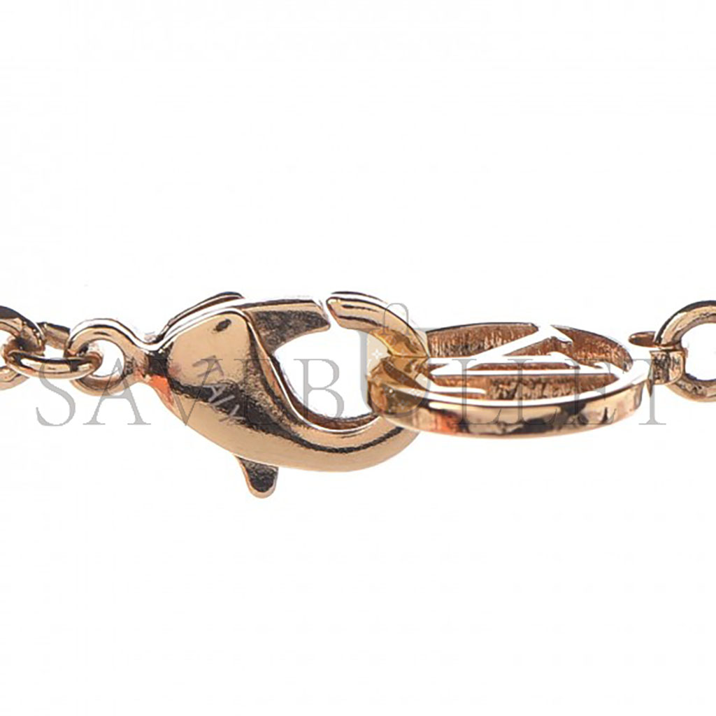 LOUIS VUITTON TWIN LOCKS SUPPLE NECKLACE M64887